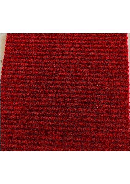 Çelik Halı 2 x 17 Metre Kırmızı Dış ve Iç Zemin Kaymaz Halı Yolluk Taban Iş Yeri Ofis Oto Paspası
