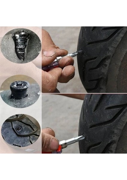 10 Adet Çok Amaçlı Kolay Kullanılabilir Araba Lastiği Tamir Kauçuğu (5324) indirimleri