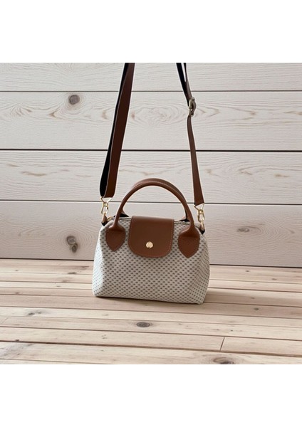 Kanvas Kadın El ve Omuz Çanta