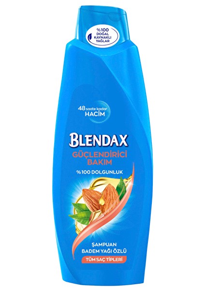 2 Adet Blendax Şampuan 500 ml Badem Özlü