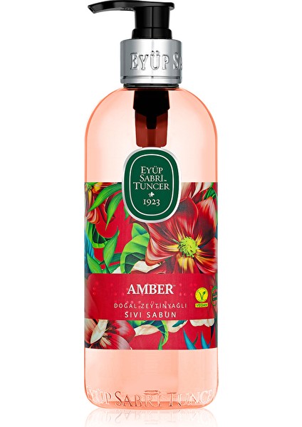 3 Adet Eyüp Sabri Tuncer Sıvı Sabun 500 ml Amber