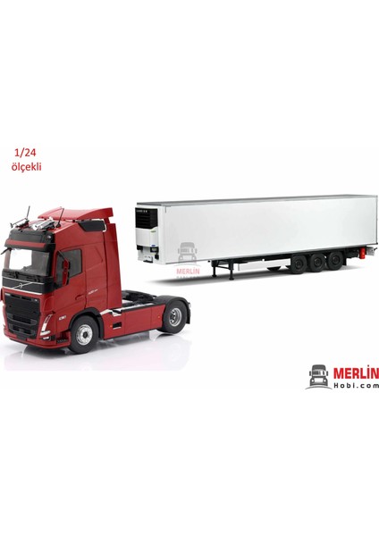 1/24 Volvo Fh5 Xl 500 + Soğutuculu Treyler – Solido