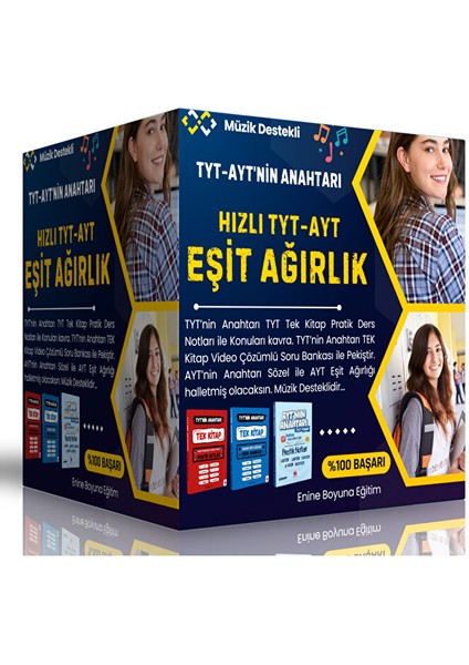 Tyt-Ayt’nin Anahtarı – Hızlı Tyt & Ayt Eşit Ağırlık Online Eğitim Seti