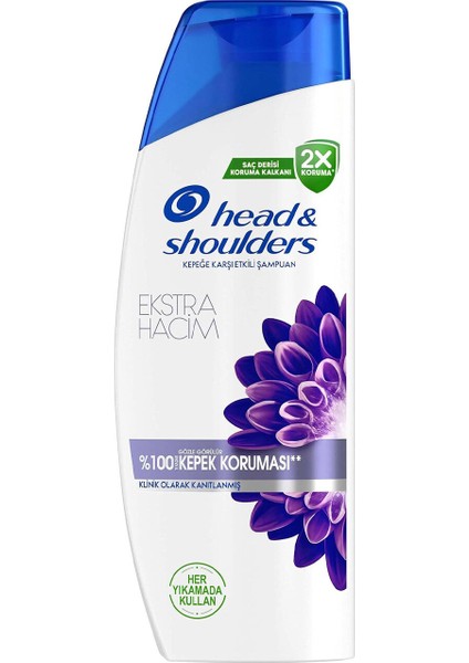 4 Adet Head And Shoulders Şampuan Extra Hacim 1+1 330 ml fiyatları