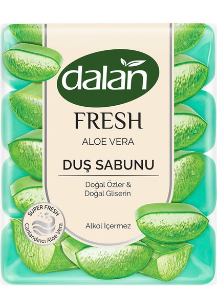 Fresh Aloe Vera Duş Sabunu 4 x 150 G 2 Adet