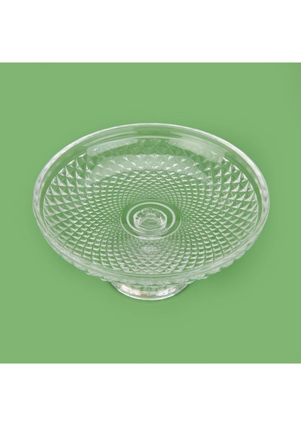 Glass Espina Ayaklı Sunumluk - Şeffaf - 19X11 cm modelleri