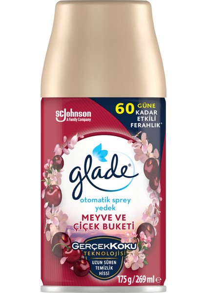 Otomatik Sprey Yedek Meyve Çiçek Buketi 269 ml