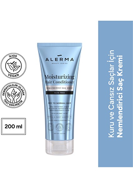 2 Adet Alerma Nemlendirici Saç Kremi 200 ml