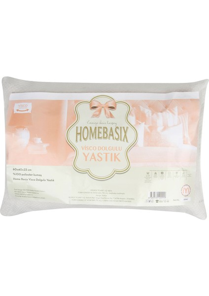 Visco Ortopedik Yastık 60X40X23 cm 2 Adet