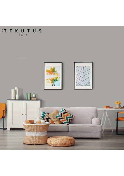 Momento Silan Silikonlu Iç Cephe Boyası 15 L 4483/Cİ-7622 Sakin Gri modelleri