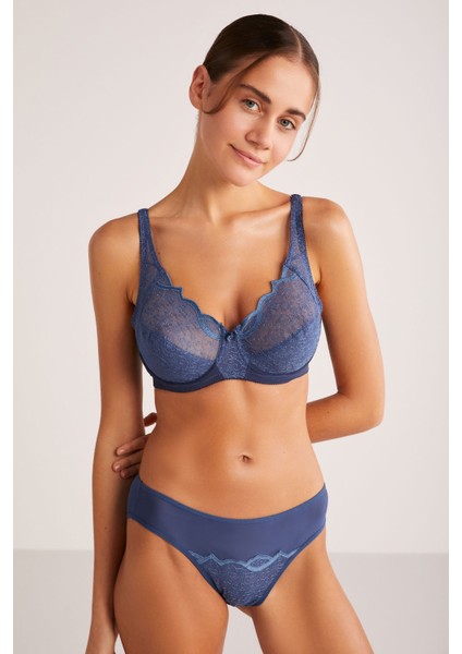 Kadın Beliza Balenli Desteksiz Pamuklu Toparlayıcı Sütyen