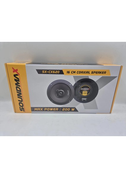 16CM Hoparlör - Soundmax SX-CX620 Kapı Hoparlörü - Soundmax 16CM Koaksiyel Hoparlör modelleri