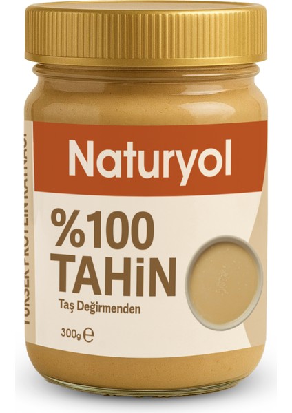 Tahin Katkısız, Sade, Glutensiz, Vegan, 300 G