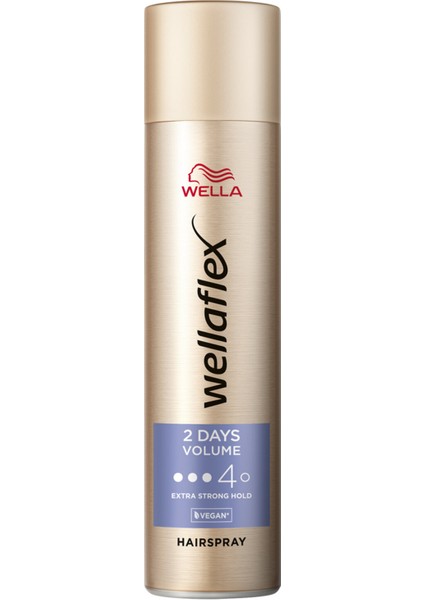 Wellaflex 2 Days Volume Hair Sprey 75 ml 2 Adet
