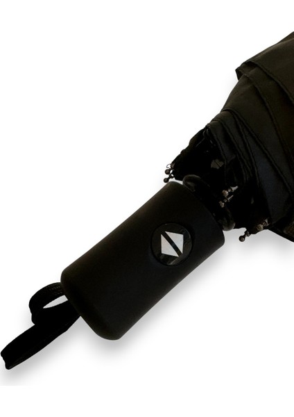 Düz Siyah Tam Otomatik 8 Telli Kısa Şemsiye indirimleri