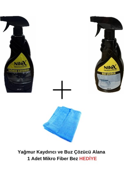 Nilox Profesyonel Buz Çözücü+Yağmur Kaydırıcı 500 Gr(Hediyeli)