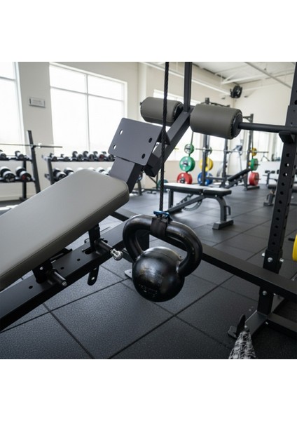 Cable crossover portable,Makaralı Egzersiz Sistemi,Ev Tipi Cable Antrenman Seti,Kademe Ayarlı fırsatları