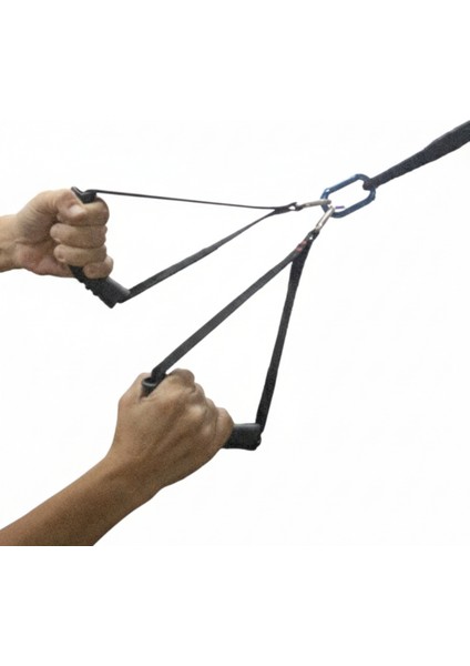 Cable crossover portable,Makaralı Egzersiz Sistemi,Ev Tipi Cable Antrenman Seti,Kademe Ayarlı