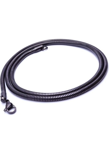 Spiral Çelik Kolye 3mm 959CEK048