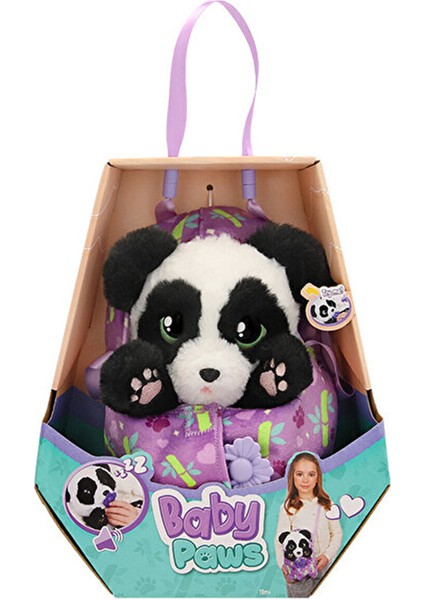 4 Adet Baby Paws Panda Sesli Pelüş 20 cm fiyatları