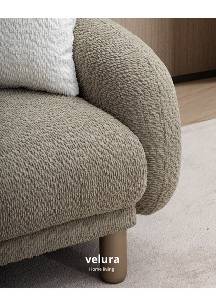 Rolf Sırt Mekanizmalı Üçlü Kanepe & 3'lü Koltuk - Yeşil