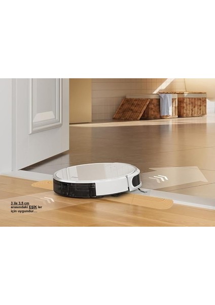 - 2,9 cm x 85 cm Kapı Eşik Rampası (( Ten Rengi ))Tüm Robot Süpürge ve Tekerlekli Sandalye Ler Için... fiyatları