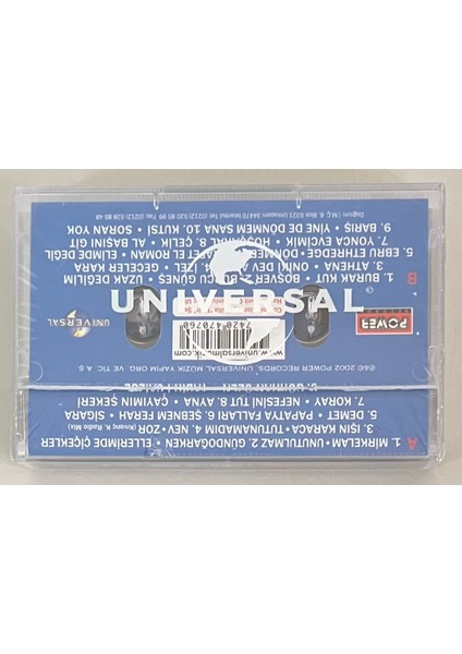 Power Türk Türkçe Pop Volume 1 Kaset Şebnem Ferah Nev Koray... (Jelatininde Sıfır Orijnal Baskı) fiyatları