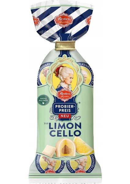 Constanze Mozart Kugeln Limoncello 200G