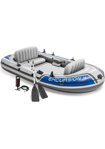 Şişme Bot Seti - Intex - Excursion 4 - 315CM - 4 Kişilik (68324)