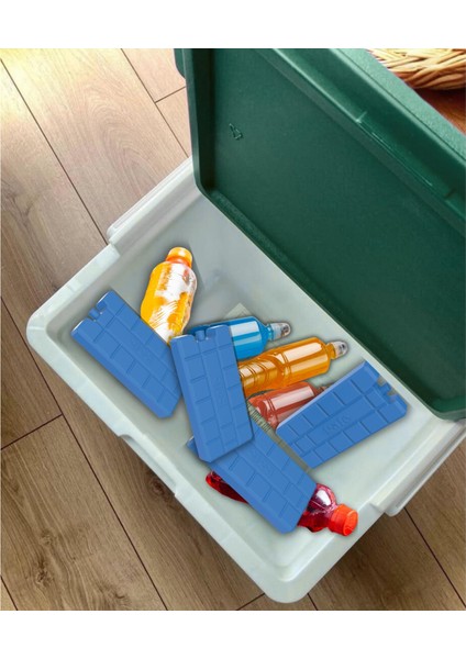 Buzluk Termos Set-20 Lt Kumaş Buzluk Termos (1029 Cooler Box)+2 Adet K-250 Buz Aküsü