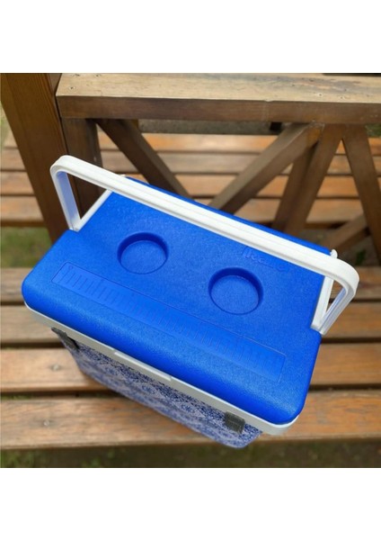 Buzluk Termos Set-20 Lt Kumaş Buzluk Termos (1029 Cooler Box)+2 Adet K-250 Buz Aküsü