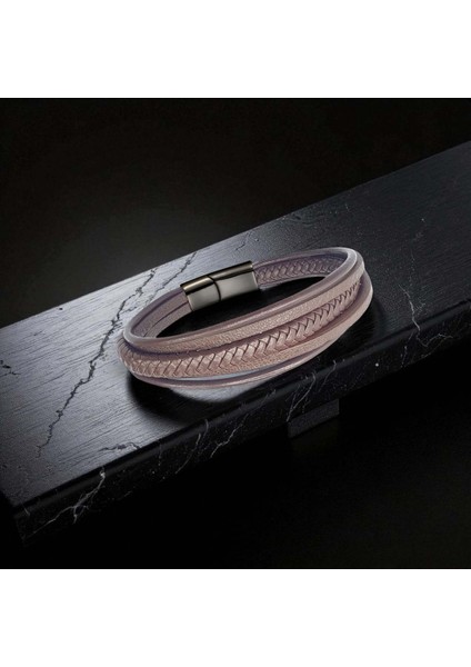 Kahve Çoklu Deri Bileklik 9593B2D5 fiyatları