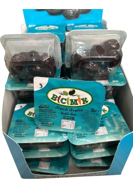 Yağlı Sele Siyah Zeytin 30G -240 Adet fiyatları