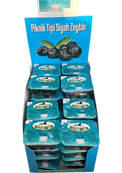 Yağlı Sele Siyah Zeytin 30G -240 Adet modelleri