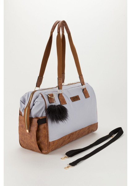 Bondit Hafif Kumaş Alaçatı Modeli Anne Bebek Çantası Bebek Bakım Çantası indirimleri