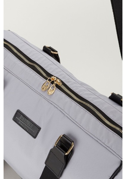 Bondit Hafif Kumaş Alaçatı Modeli Anne Bebek Çantası Bebek Bakım Çantası