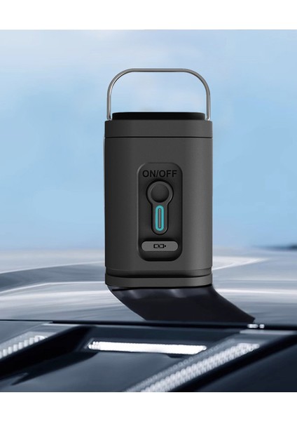 Glampıng 3'ü 1 Arada Taşınabilir USB Şarjlı Elektrikli Hava Pompası – Şişirme/çekme & LED Işıklı