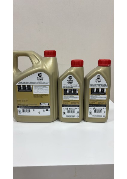 Castrol Edge M 5W-30 4 Lt+2 Lt Motor Yağı 2025 Üretim fiyatları