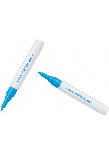 Pılot Pintor (F) Yuvarlak Uç Açık Mavi ( Iki Adet )