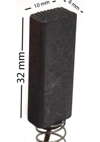 Altus Al 640 M, Al 640 S, Al 658, Beko Bks 1205, Bks 1207 Py,bks 1235 Süpürge Motoru Kömürü 32X9X6MM fırsatları