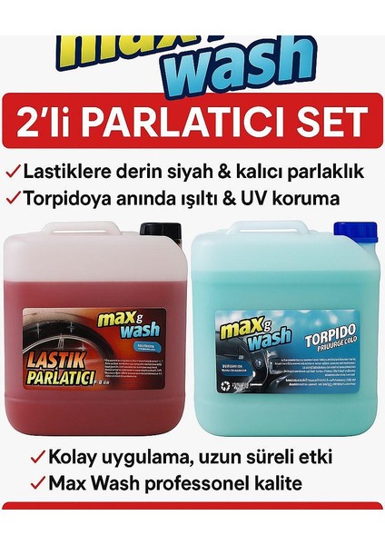 Lastik Parlatıcı+Torpido Parlatıcı 4+4kg