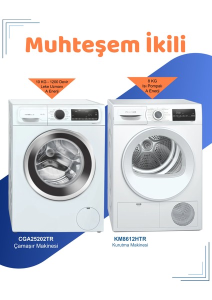 2'li Avantajlı Set ( CGA25202TR - KM8612HTR )
