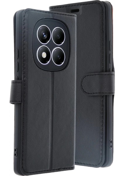 Xiaomi Redmi Note 14 Pro 4g Kılıf Trend S Plus Kapaklı Kılıf - Siyah