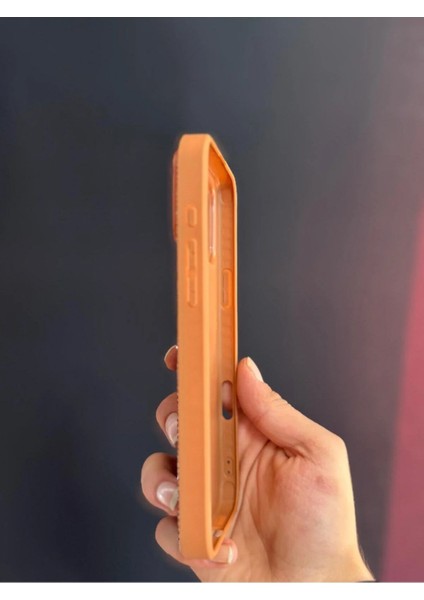 Iphone 17 Uyumlu Sert ve Içi Kadife Taşlı Magsafe Kılıf Roselix fırsatları