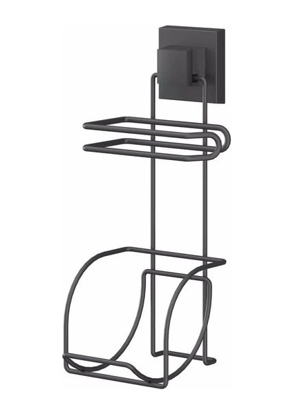 Tuvalet Kağıdı Askısı 2 Raf Yedekli Siyah Easyfix fiyatları