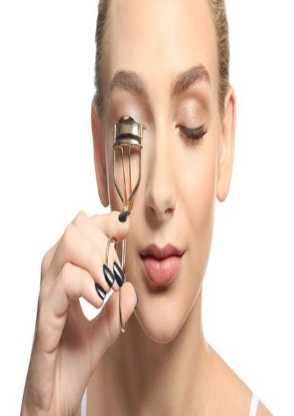 Altın Renklı Kirpik Kıvırma Makası – Takma Kirpik Etkili Profesyonel Eyelash Curler fiyatları