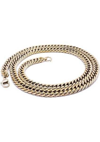 Balık Sırtı Çelik Erkek Kolye 1,6mm x 4mm 959CEK049