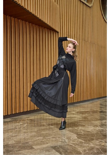 Ikili Elbise Siyah 38808 modelleri