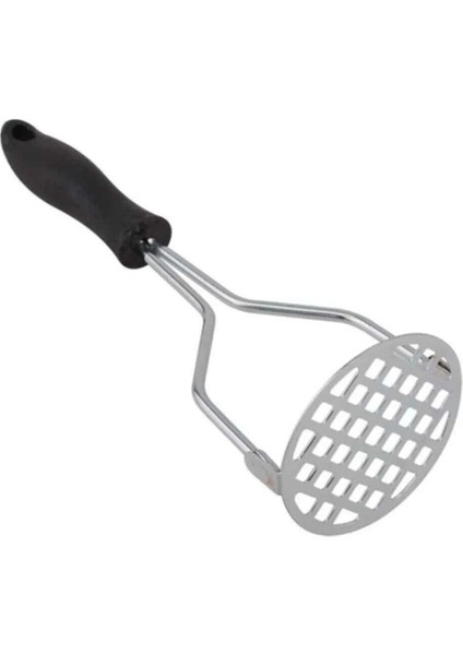 Plastik Saplı Delikli Metal Paslanmaz Patates Muz Yumurta Ezici Püre Yapıcı fırsatları