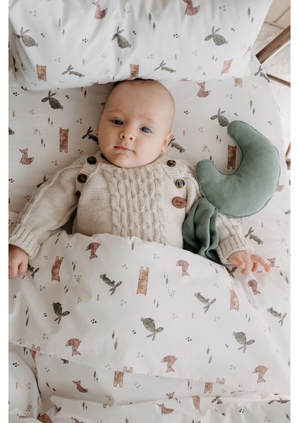 Park Yatak Nevresim Takımı (80X110) | Woodland indirimleri